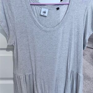 CAbi Light Gray Blouse